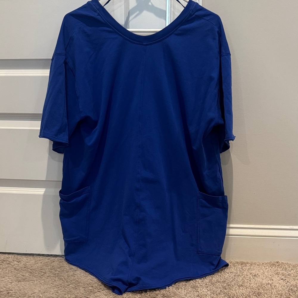 free people hot shot T-shirt romper
